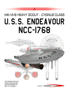MK-VII-B Heavy Scout, U.S.S. Endeavour NCC-1768, Cygnus class starship: General Plans