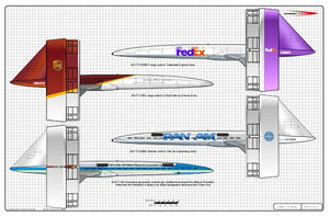 Bowen B-3777-200ER Space Liner: General Plans