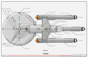 Dreadnought, U.S.S. Foley NXC-2174, Foley class starship: General Plans